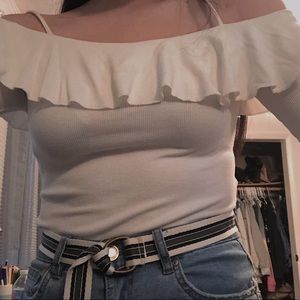 Off the shoulder top